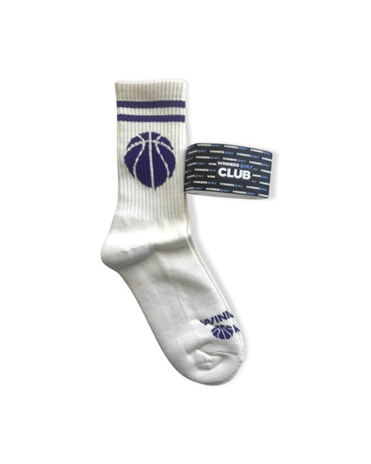 BASKETBALL SOCKS -PURPLE