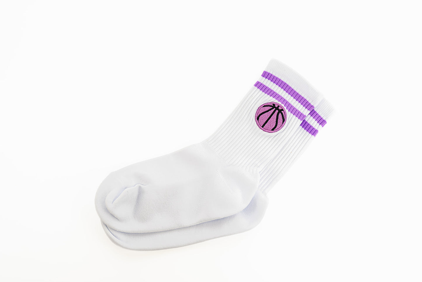 BASKETBALL SOCKS -PURPLE
