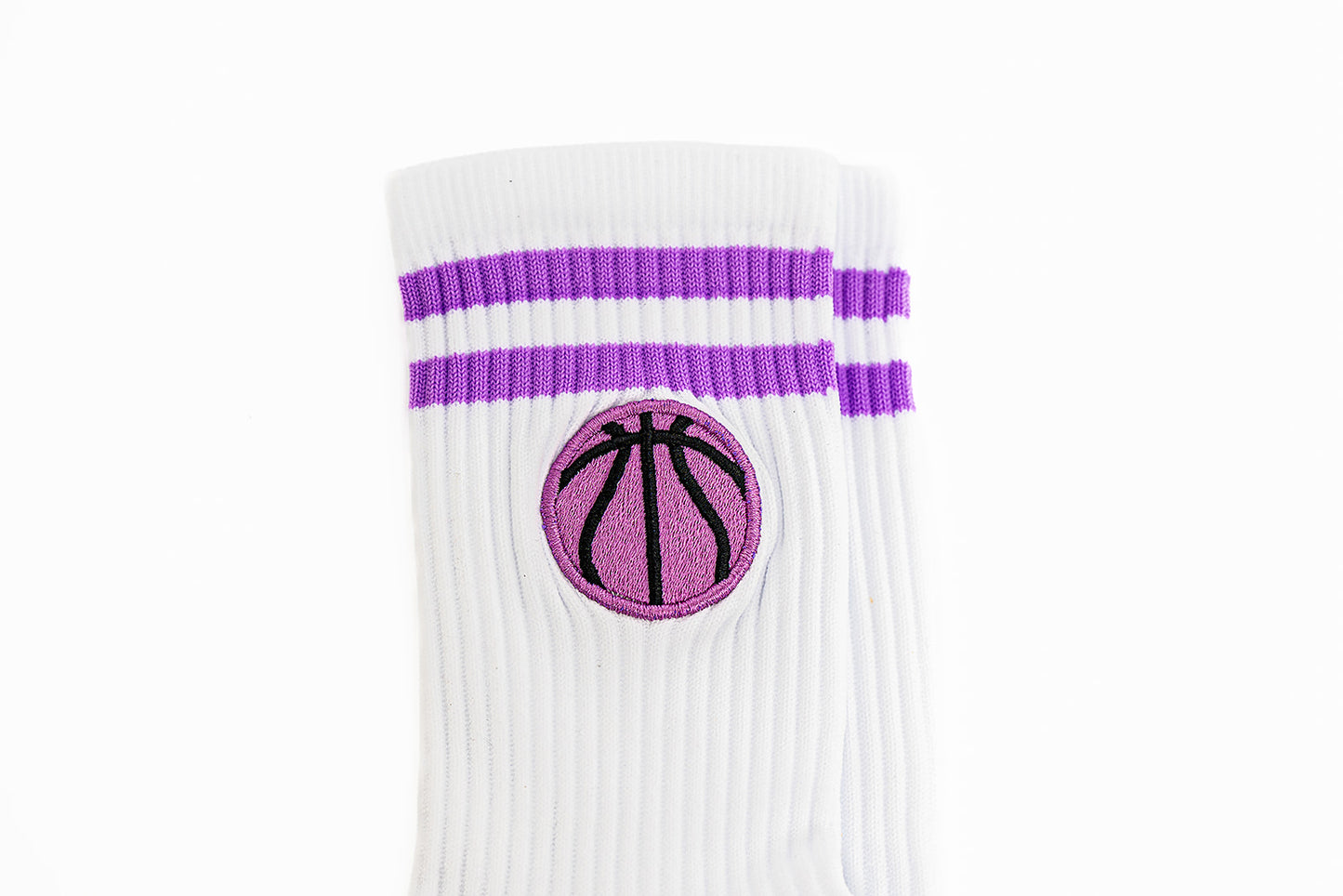 BASKETBALL SOCKS -PURPLE